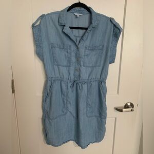 Light Blue Denim Dress Large (12-14)